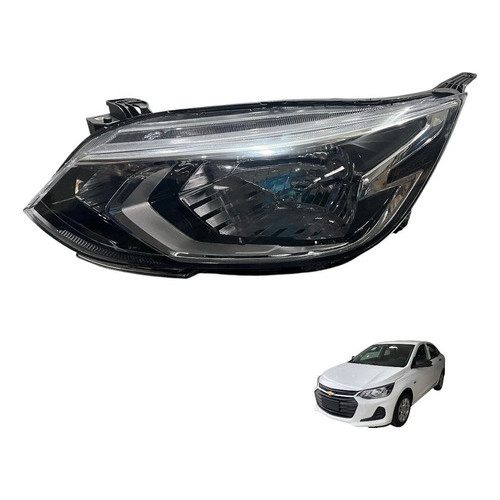 Farol Dianteiro Esquerdo Gm Onix 2020 26309588 Original