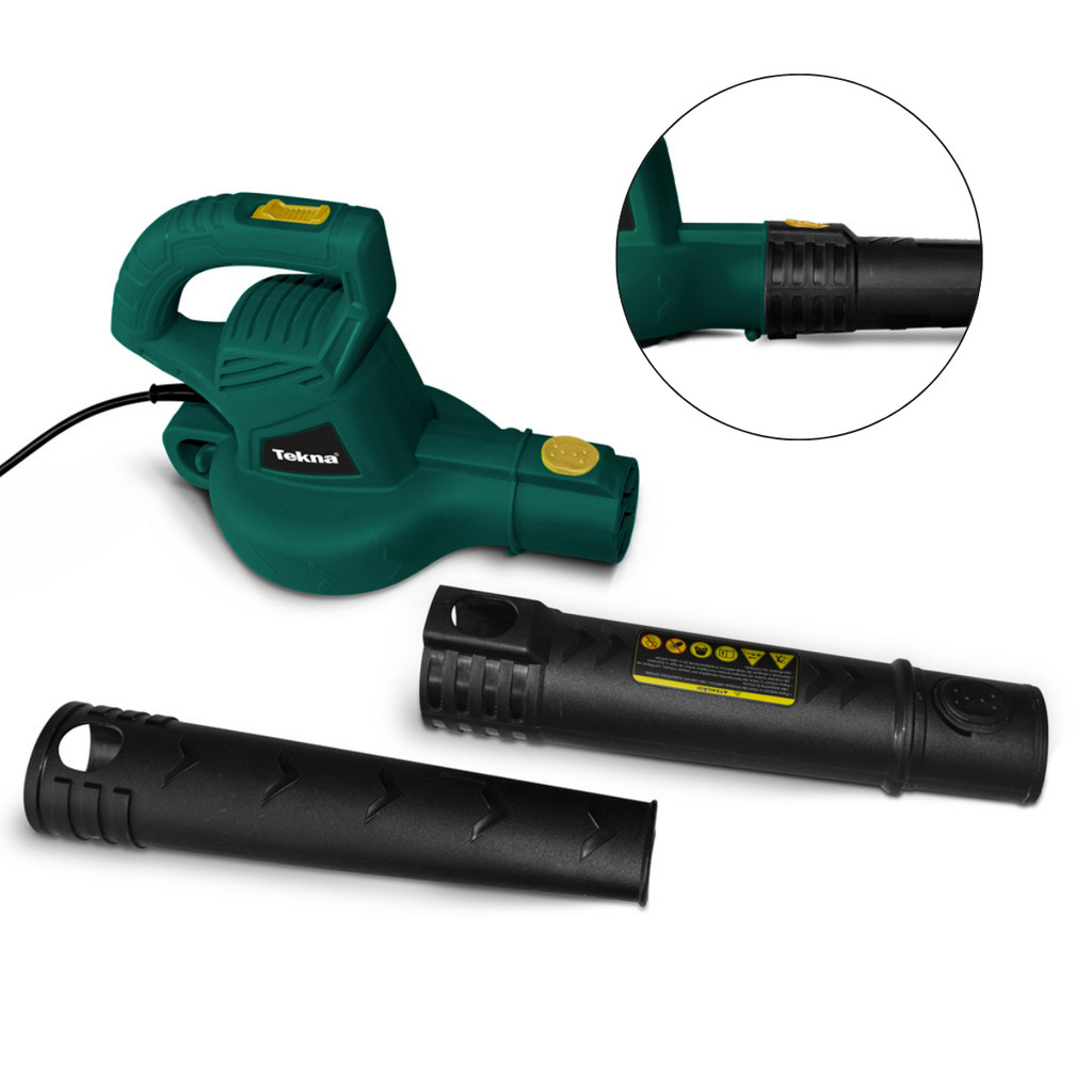 Soprador de Folhas Elétrico 660 m³/h 2000 W B2000E Tekna em Oferta na Shopee