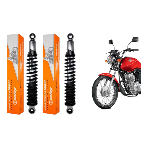 Par Amortecedor Cg 125 Titan/fan 2000 2001 2002 2003 2004 05 em Oferta na Shopee