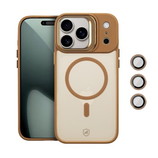 Capa case capinha para iPhone 17 Pro Max - MagSafe Titanium Desert - Gshield em Oferta na Shopee