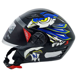 X OPEN EAGLE AZUL COM AMARELO em Oferta na Shopee