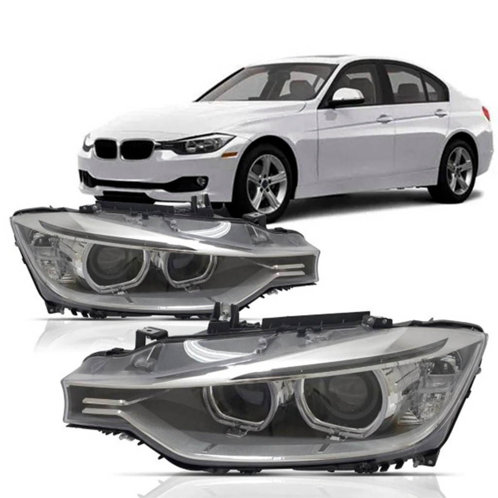Farol Bmw S3 2013 2014 2015 Elétrico Com Motor Com Led Entrada Xenon