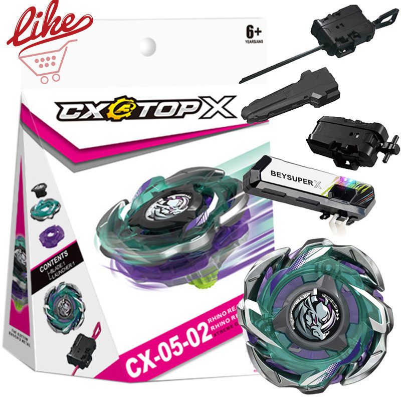 Gyro X CX-05 02 Rhino Reaper Xtreme Com Lançador Conjunto de Pegada LED Brinquedo Explosivo para Crianças M IBVN