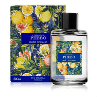 Deo Colônia Phebo Limão Siciliano 200 Ml Granado em Oferta na Shopee