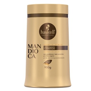 Máscara para Hidratação e Fortalecimento Haskell Mandioca 900g em Oferta na Shopee