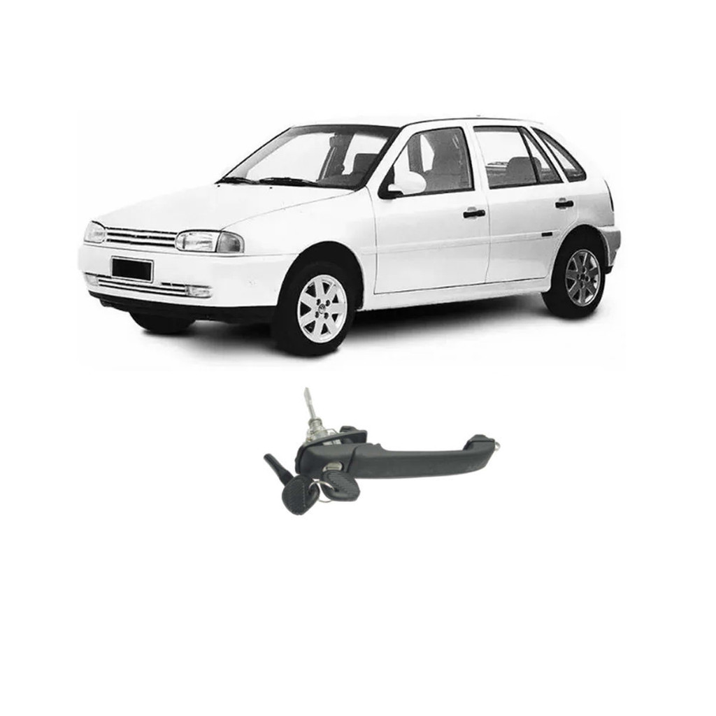 Macaneta Externa Dianteira Gol Parati Saveiro G2 1993 2000 4 Portas Com Chave em Oferta na Shopee