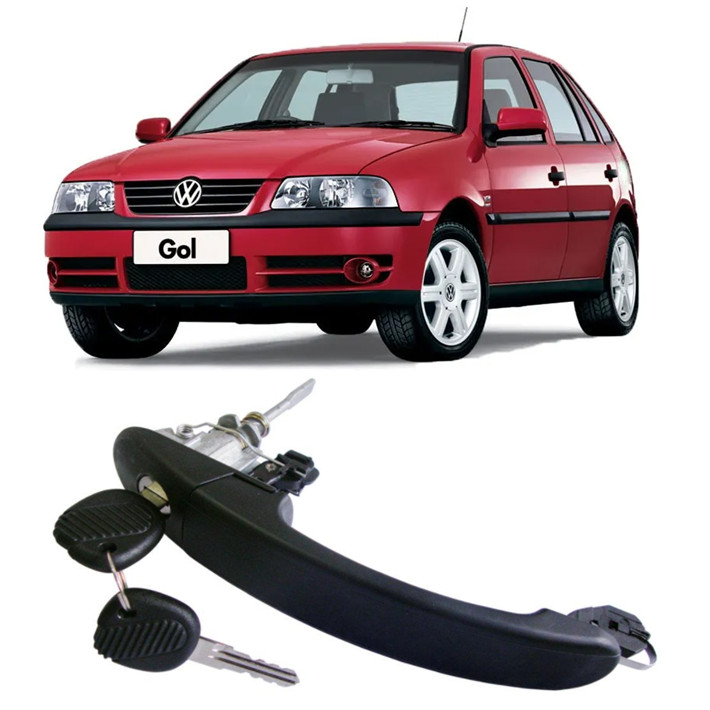 MACANETA EXTERNA PORTA DIANTEIRA GOL G3 DIREITA/ ESQUERDA 1999 A 2005 em Oferta na Shopee