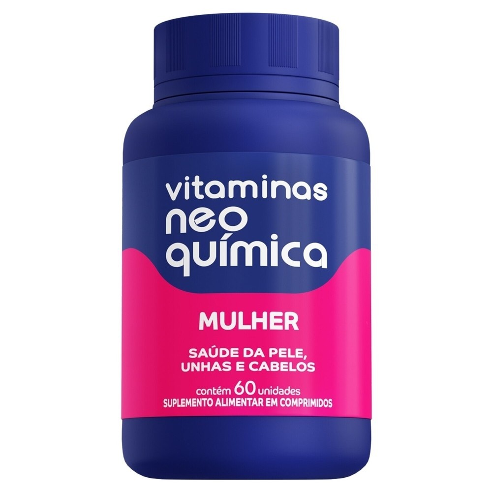 Vitaminas Neo Quimica Mulher 60 Comprimidos Revestidos - Health