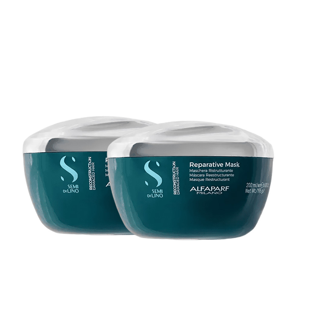 Kit 2 Máscaras Reparative Reconstruction 200ml - Alfaparf