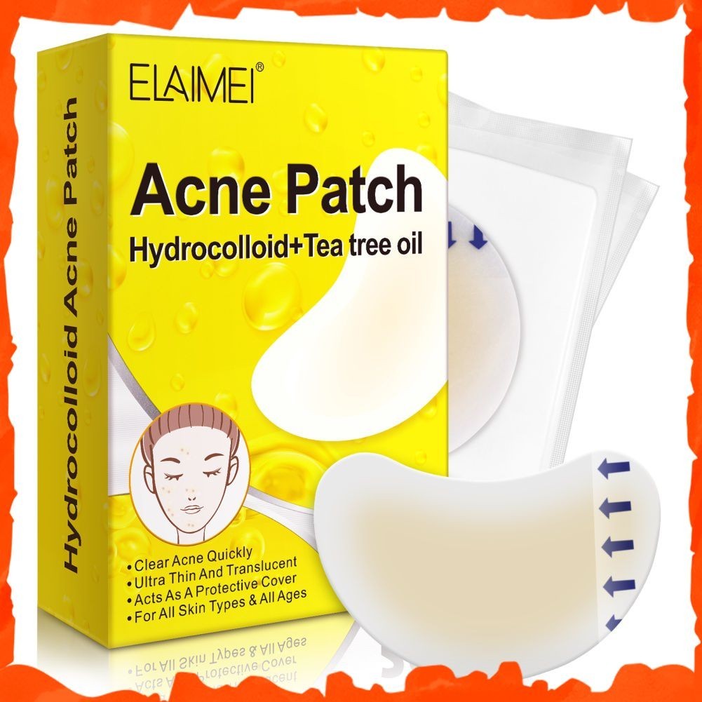 ELAIMEI Acne Remover Patches Hidrocolóides Invisíveis Clear Skin Patches Pele Artificial Tratamento De Acne Resultados Rápidos Remoção De Acne Tratamento Purificante De Manchas De