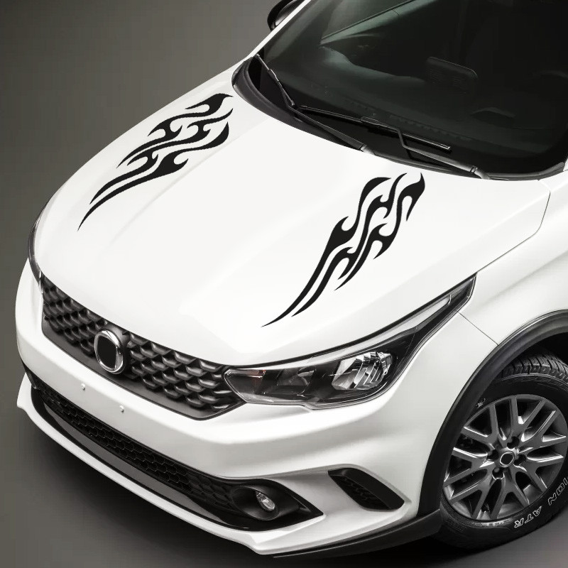 Adesivo Do Capô Faixa Tuning Personalizado Carro Universal Genérico