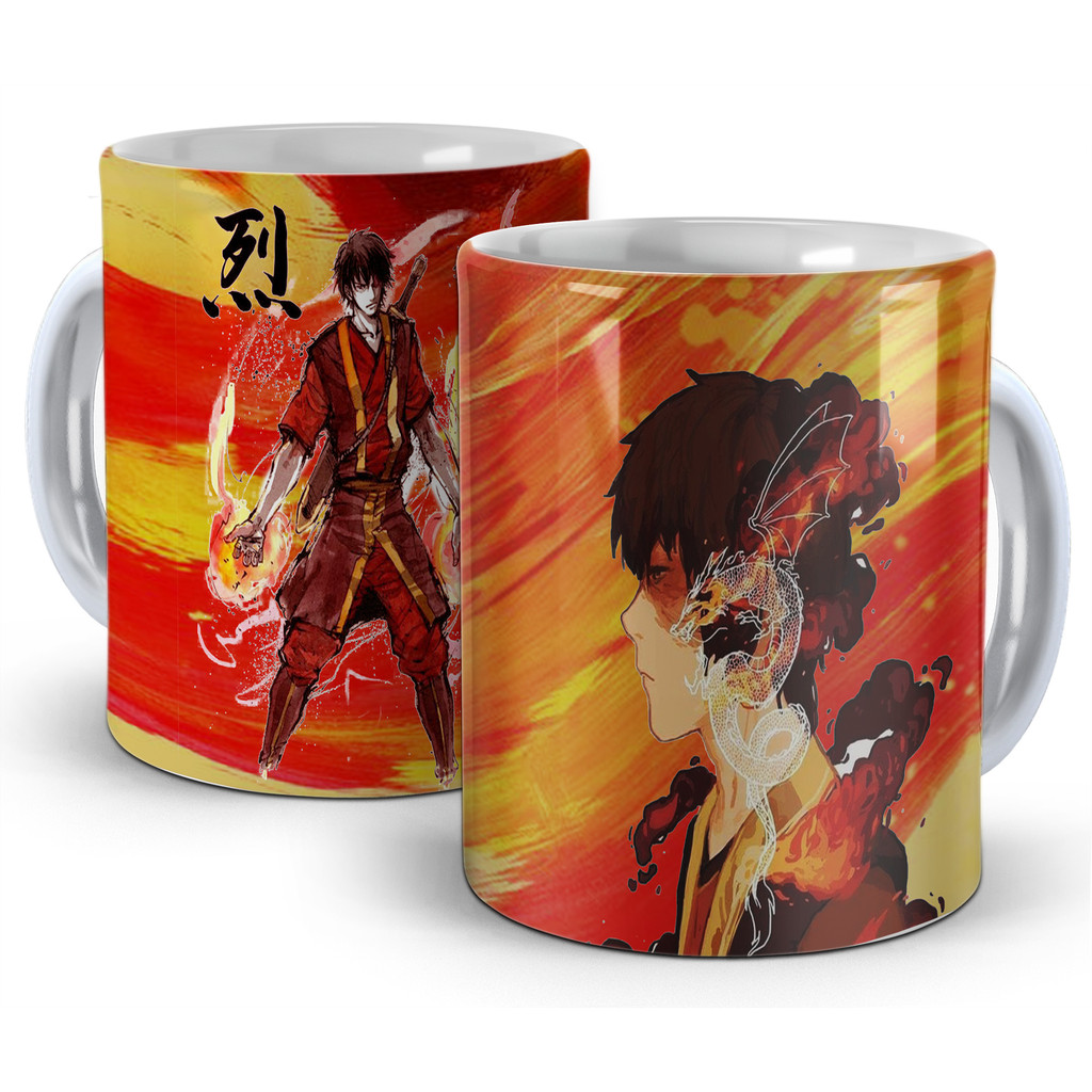 Caneca Avatar - Zuko  Dominação de fogo