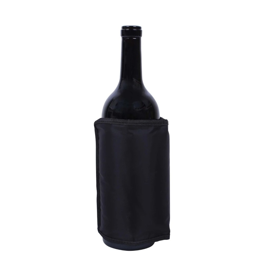 Bolsa Cooler Gel Para Garrafa Cozinha Preto Térmico Material  Nylon D10xA17cm Dynasty