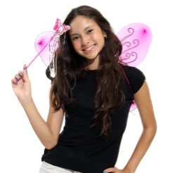 Kit Borboleta Com 3 Peças Abrakadabra Fantasias