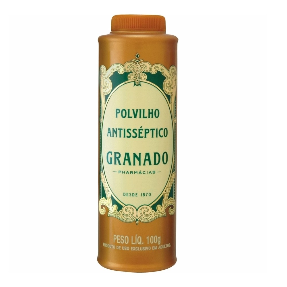 Talco Antisseptico Polvilho Granado Tradicional 100G em Oferta na Shopee