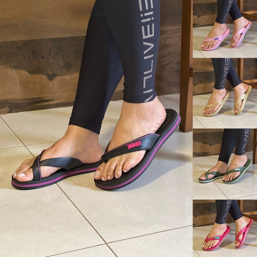 Sandália Papete Feminina Barato - Chinelo Feminino - Rasteirinha Feminina Confortável Envio Full