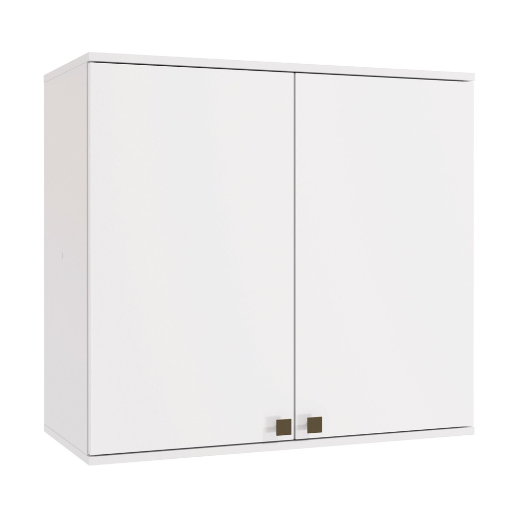 Armário Aéreo Celeste Kappesberg 100% MDF 2 Portas Branco 80cm em Oferta na Shopee