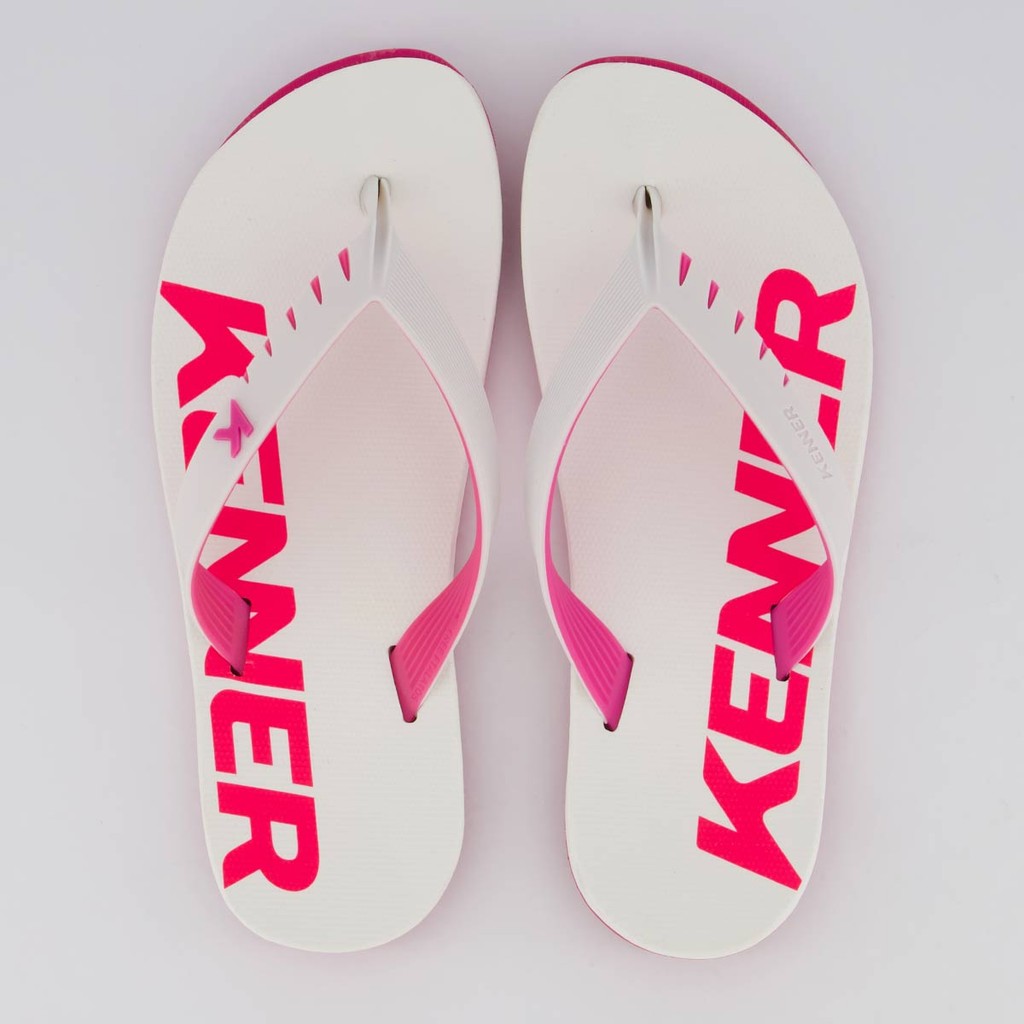 Chinelo Kenner RED Branco