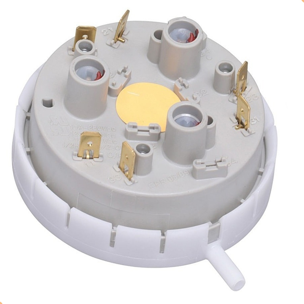 Pressostato Controlador do nível de agua Compatível com Brastemp 9kg Bwh09 Bwx09 Bwt09 3 nível 326054416 Adesivo Amarelo