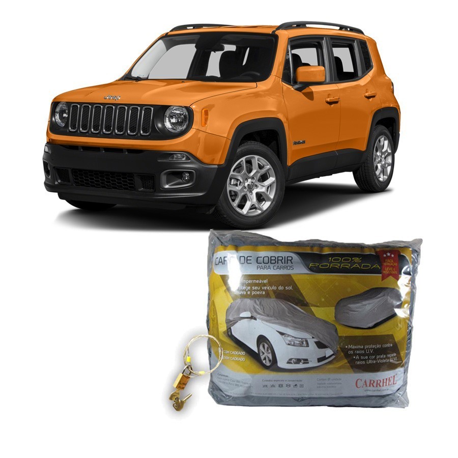 Capa Protetora Jeep Renegade com cadeado (G283)