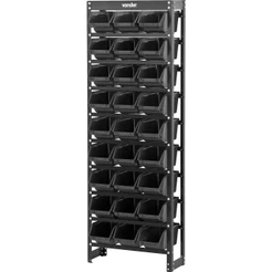 Estante Gaveteiro Metálica 150x53x20cm Com 27 Peças Gavetas