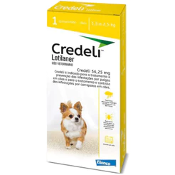 Antipulgas Credeli 56,25mg Cães 1,3 a 2,5 kg 1 comprimido