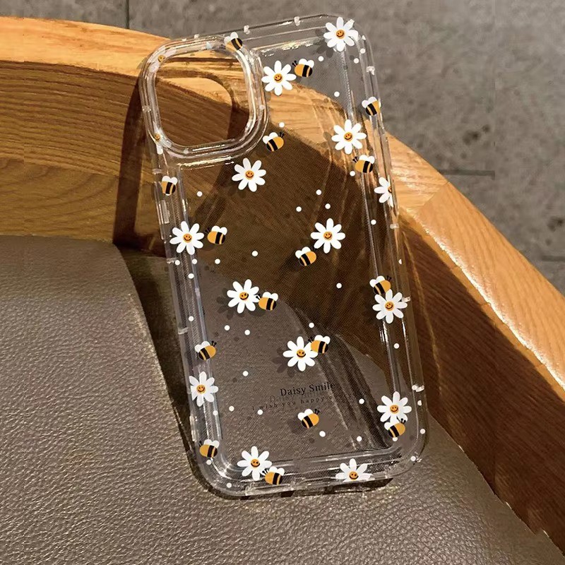 Para Samsung A55 A54 A35 A15 A53 A52 A32 A13 A34 A51 4G 5G S25 S23 S24 Ultra S23 FE S22 S21 Invólucro Verão Flores Flora em Oferta na Shopee