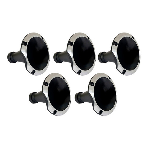 5 CORNETAS BOCAL DE ALUMINIO ROSCA 1 POL MODELO 1425 CORES SOM AUTOMOTIVO em Oferta na Shopee