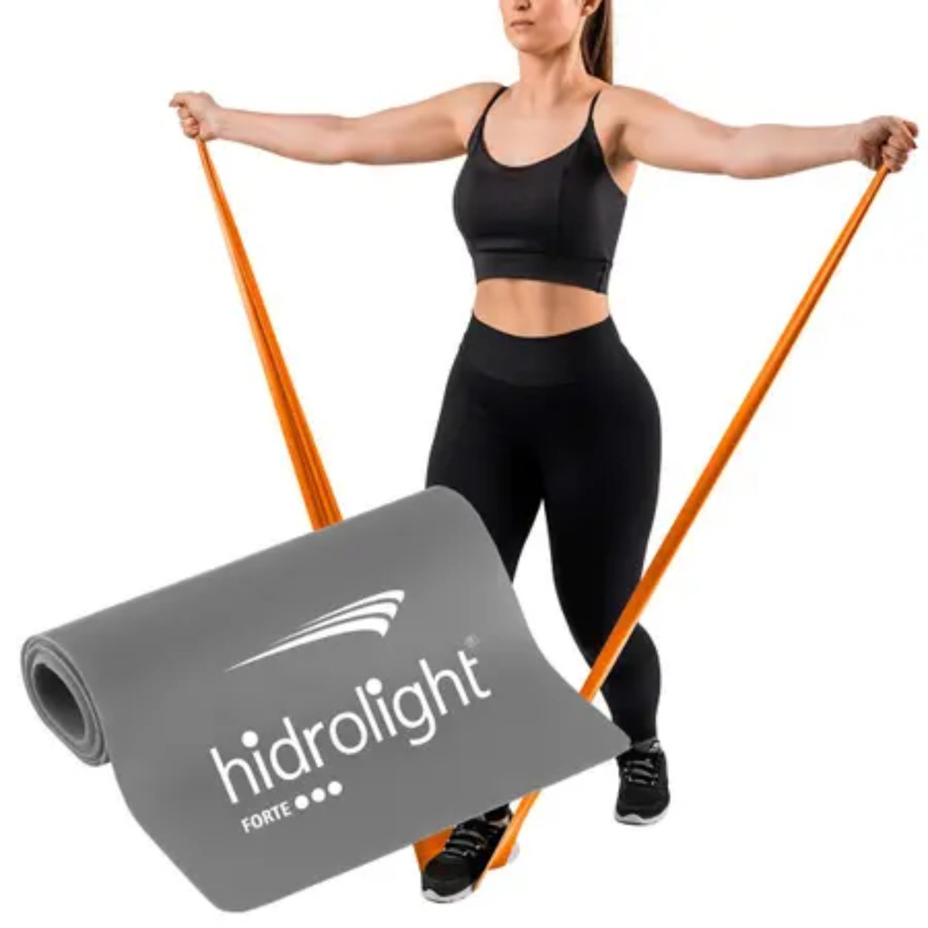 Kit Faixa Elástica Hidrolight com 3 Peças 150 x 15cm
