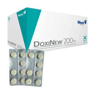 DoxiNew 200 mg World para Cães e Gatos acima - 2 Blíster em Oferta na Shopee