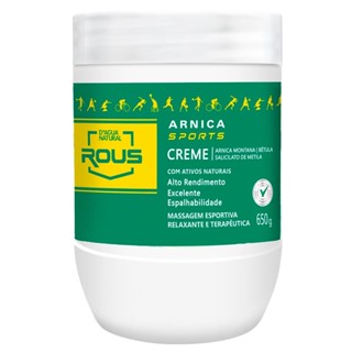 Creme de Massagem Esportiva Relaxante e Terapêutica Dagua Natural Arnica Sports 650g em Oferta na Shopee