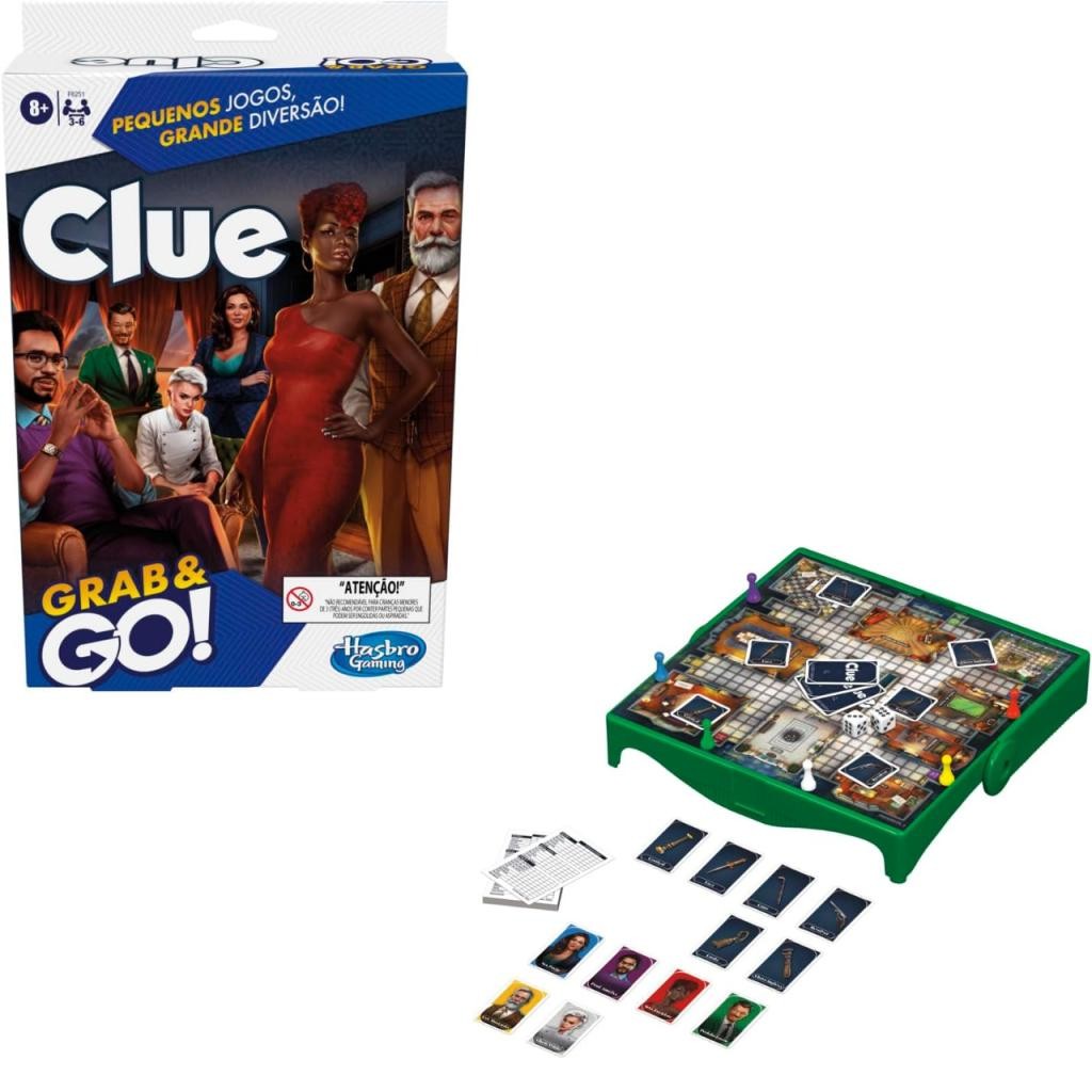 Jogo Clue Grab And Go - Hasbro F8251