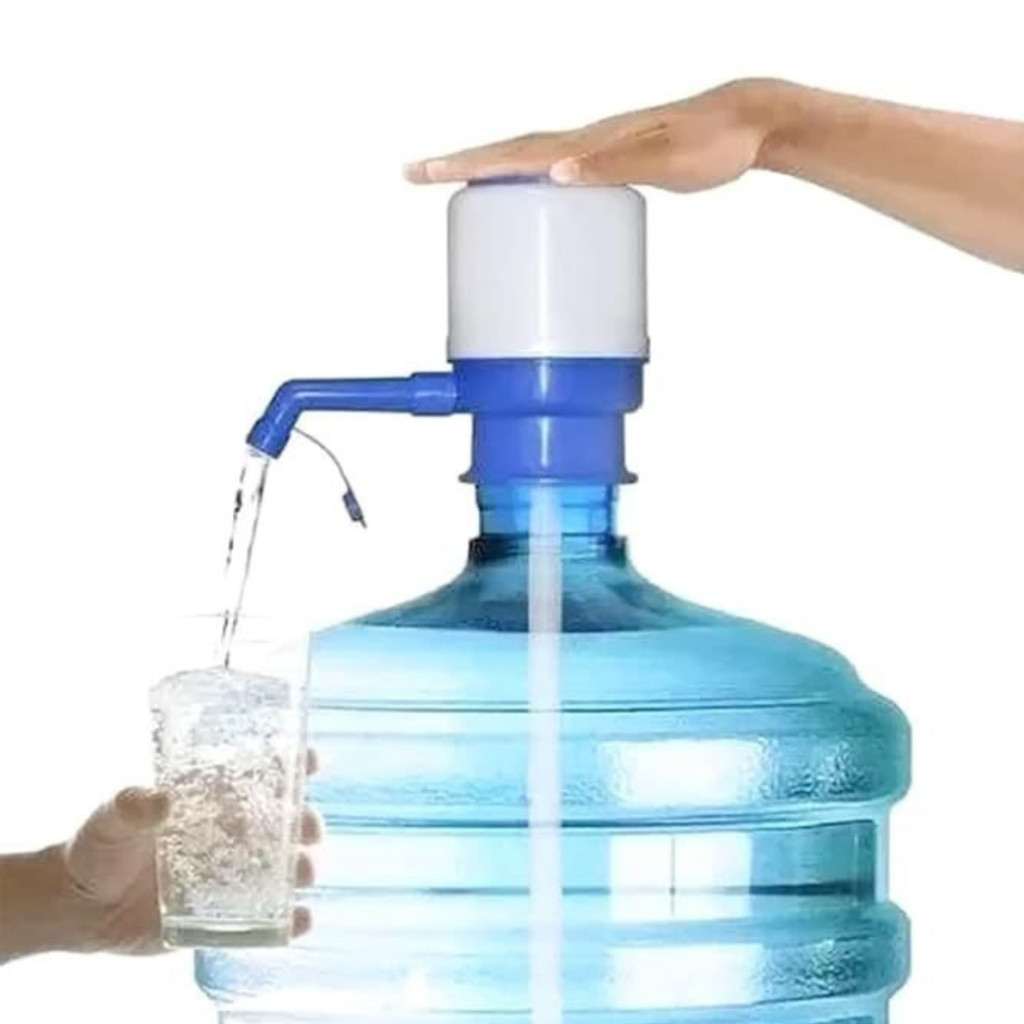 Bomba Manual Galão 10/20 Litros Água Mineral Do Bico P/ Copo Galão Garrafão Manual Pressão até 20L