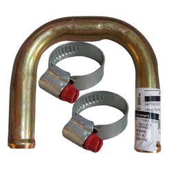 Tubo U Adaptador P/ Isolar Ar Quente 19mm Universal Emenda