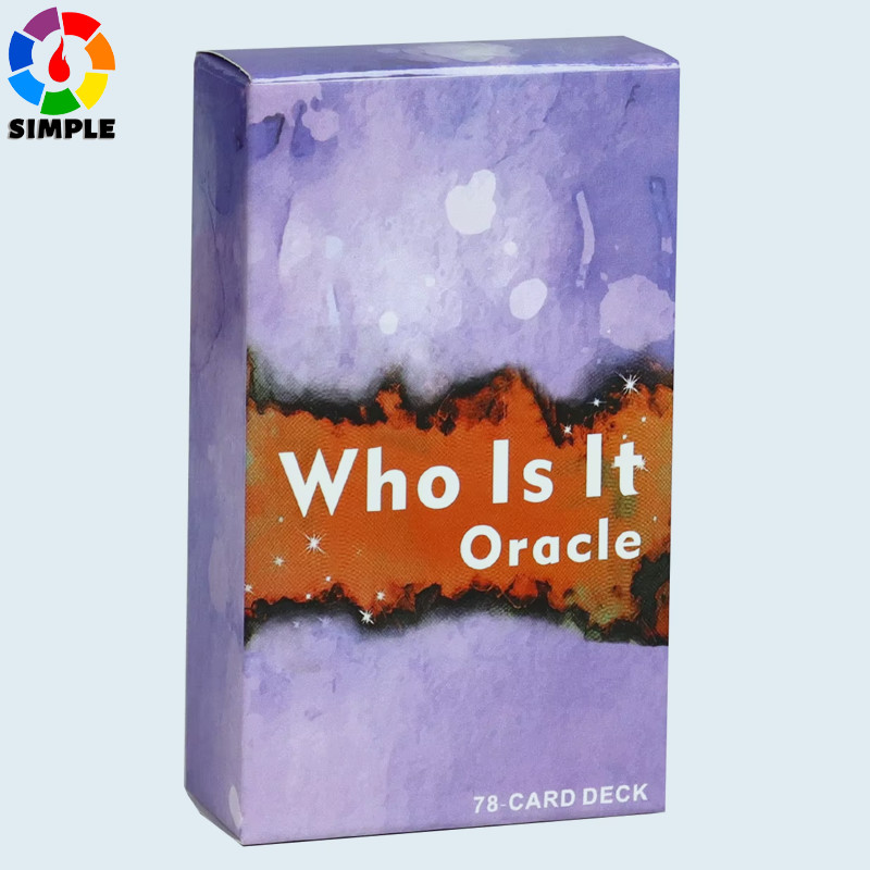 Who is It Oracle Cards 78 Cards About 10X6cm NO Guide