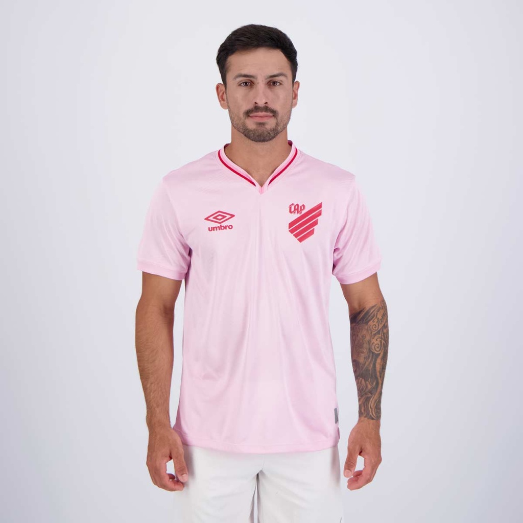 Camisa Umbro Athletico Paranaense Outubro Rosa 2024 - Sports & Outdoors