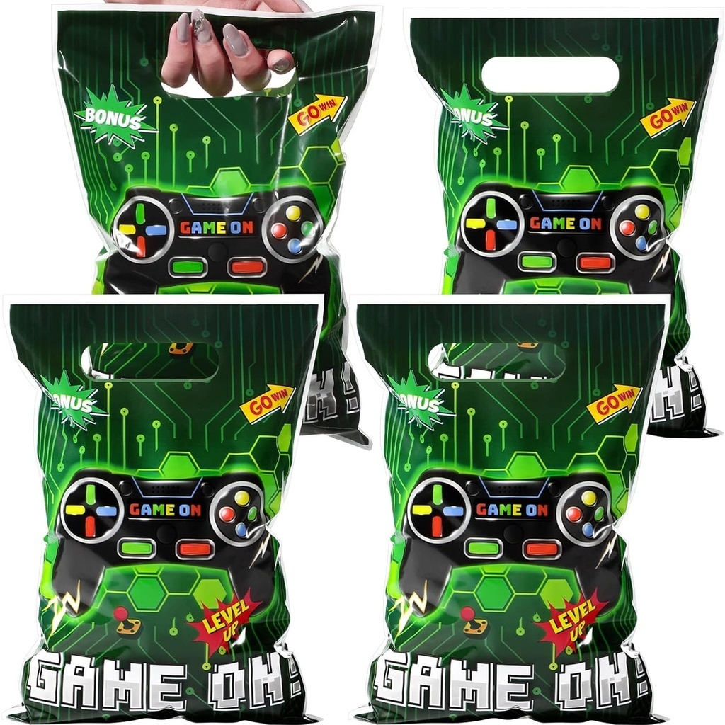 Funous 10/20/30 Unidades Sacos De Lembrancinhas Para Festas De Videogame Presentes De Doces Jogos Em Massa Jogo De Plást em Oferta na Shopee