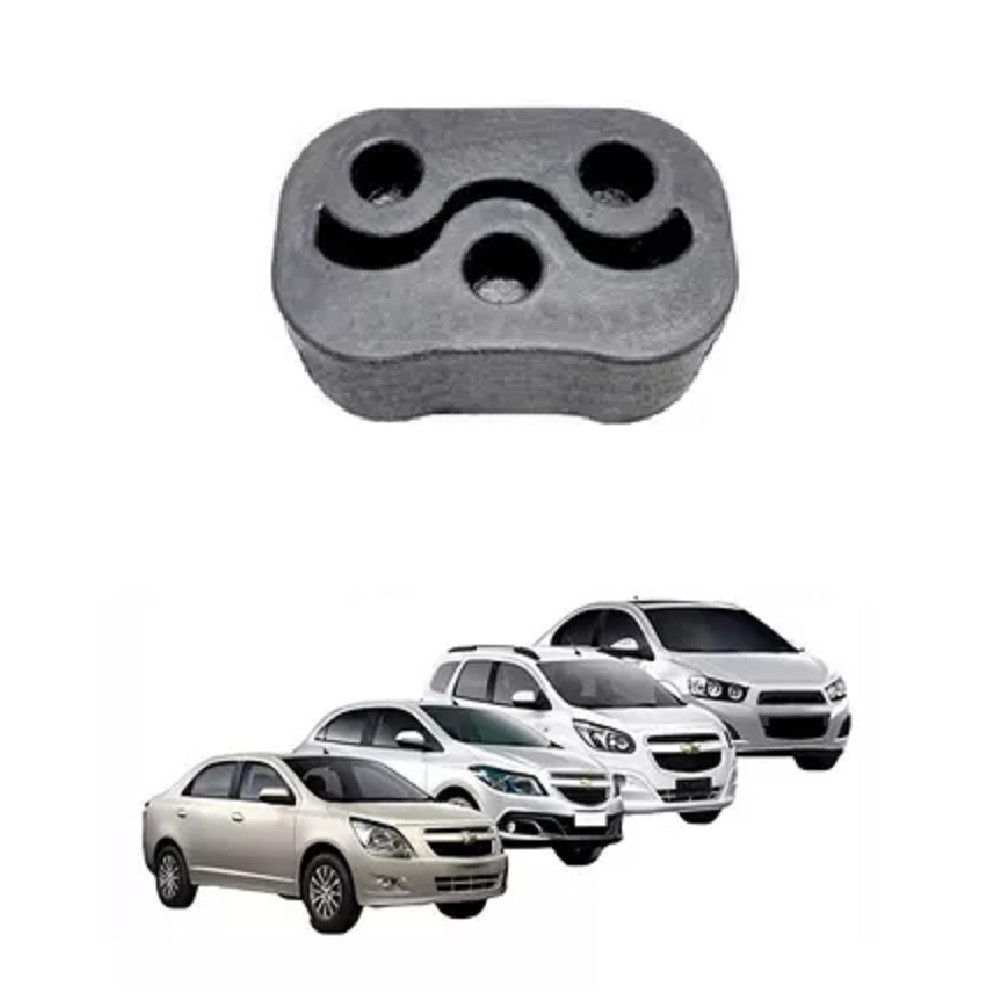 BORRACHA SUPORTE ESCAPAMENTO INTERMEDIARIO COXIM CHEVROLET COBALT ONIX PRISMA SONIC SPIN