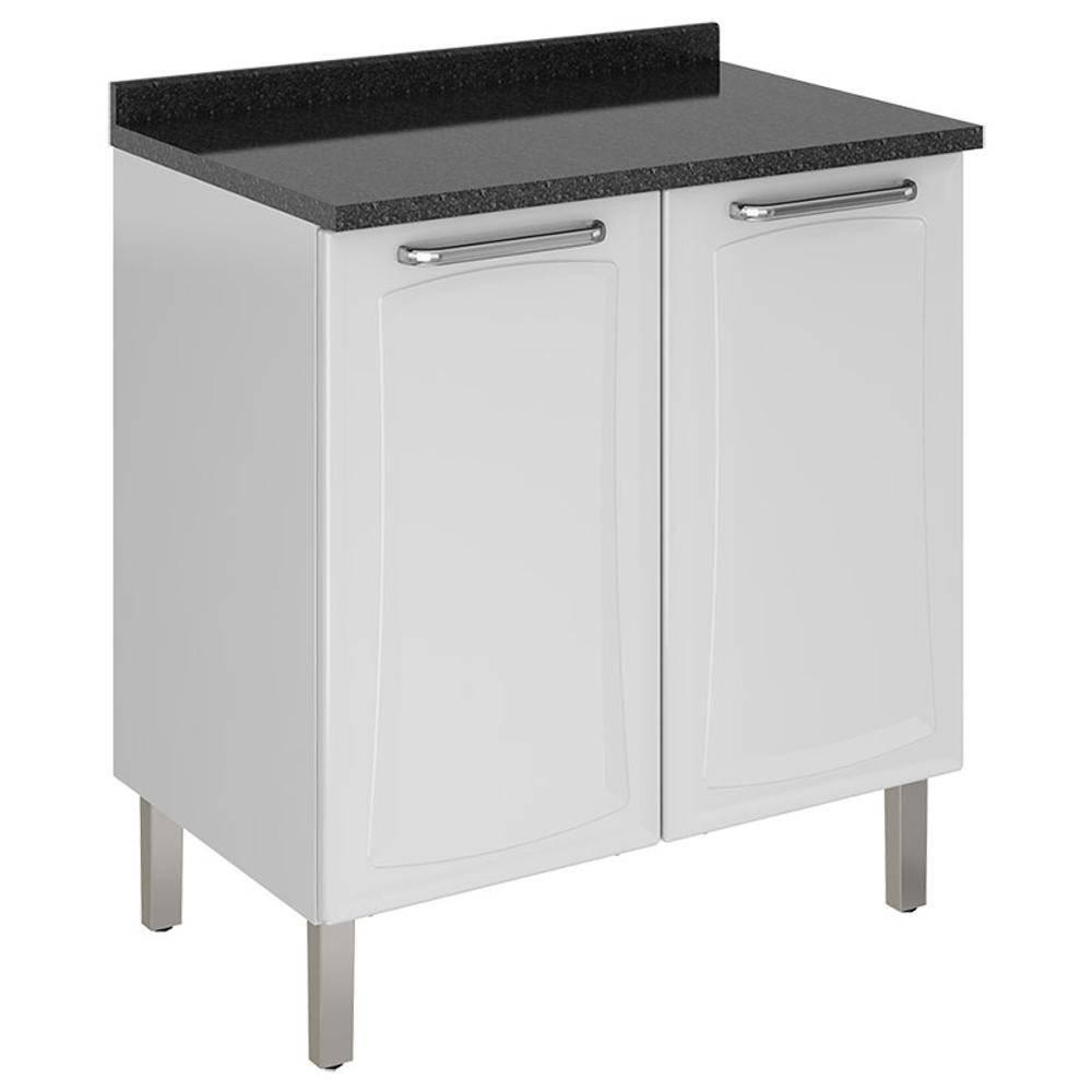 Balcão Cozinha Itatiaia Tarsila 2 Portas Branco IG2A-80 em Oferta na Shopee