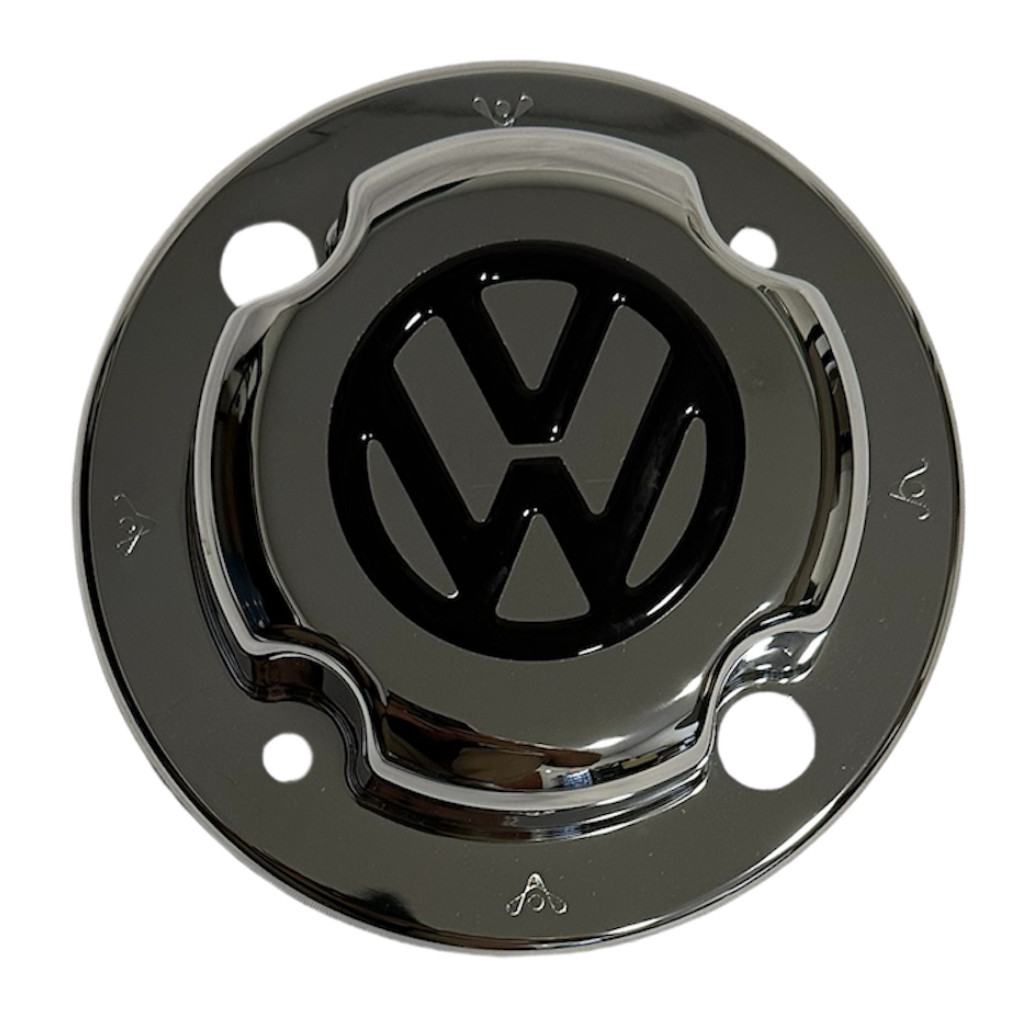 Sobre Tampa Cromada Cubo VW Constellation Com Emblema em Oferta na Shopee