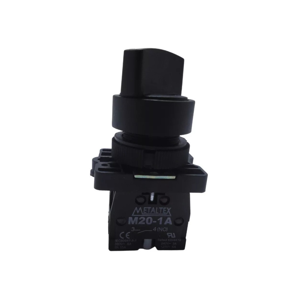 15x Chave Seletora Metaltex 3 Posições 2Na P20SCR4-B-2A