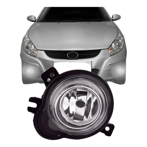 Farol Milha Auxiliar Jac J3 2010 2011 2012 2013 Hatch Sedan