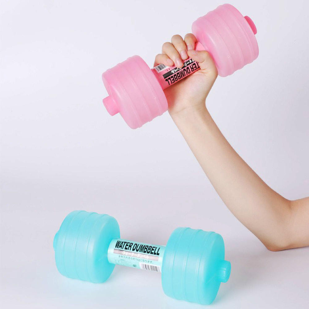 Haltere Cheio De Água De 1 Kg , Halteres Aquados Ajustáveis , Equipamento De Fitness Para Mulheres , Plástico Premium Ex