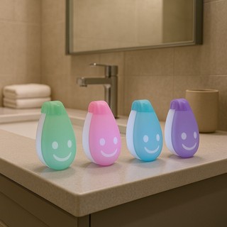 Kit 4 Protetor de Cerdas Suporte para Escova de dentes + Economizador de Pasta