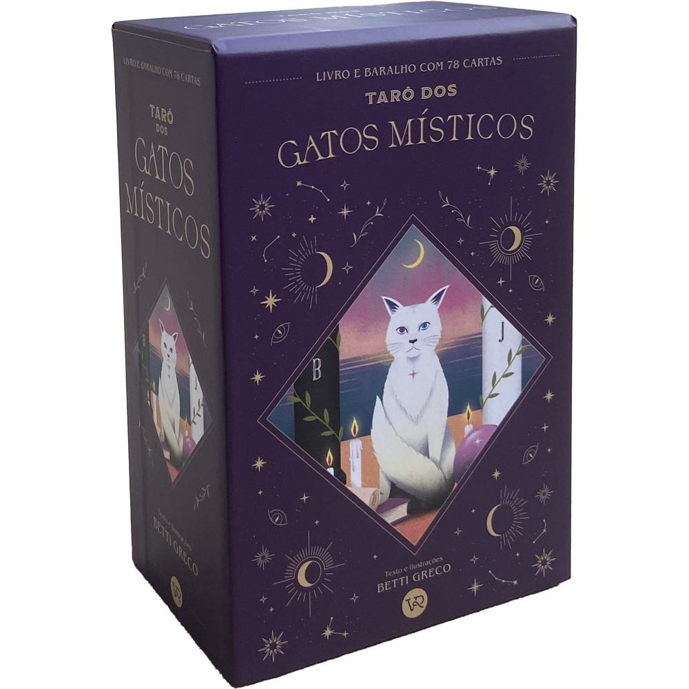 Tarô Dos Gatos Místicos – Livro E Baralho Com 78 Cartas - Tarô dos Gatos