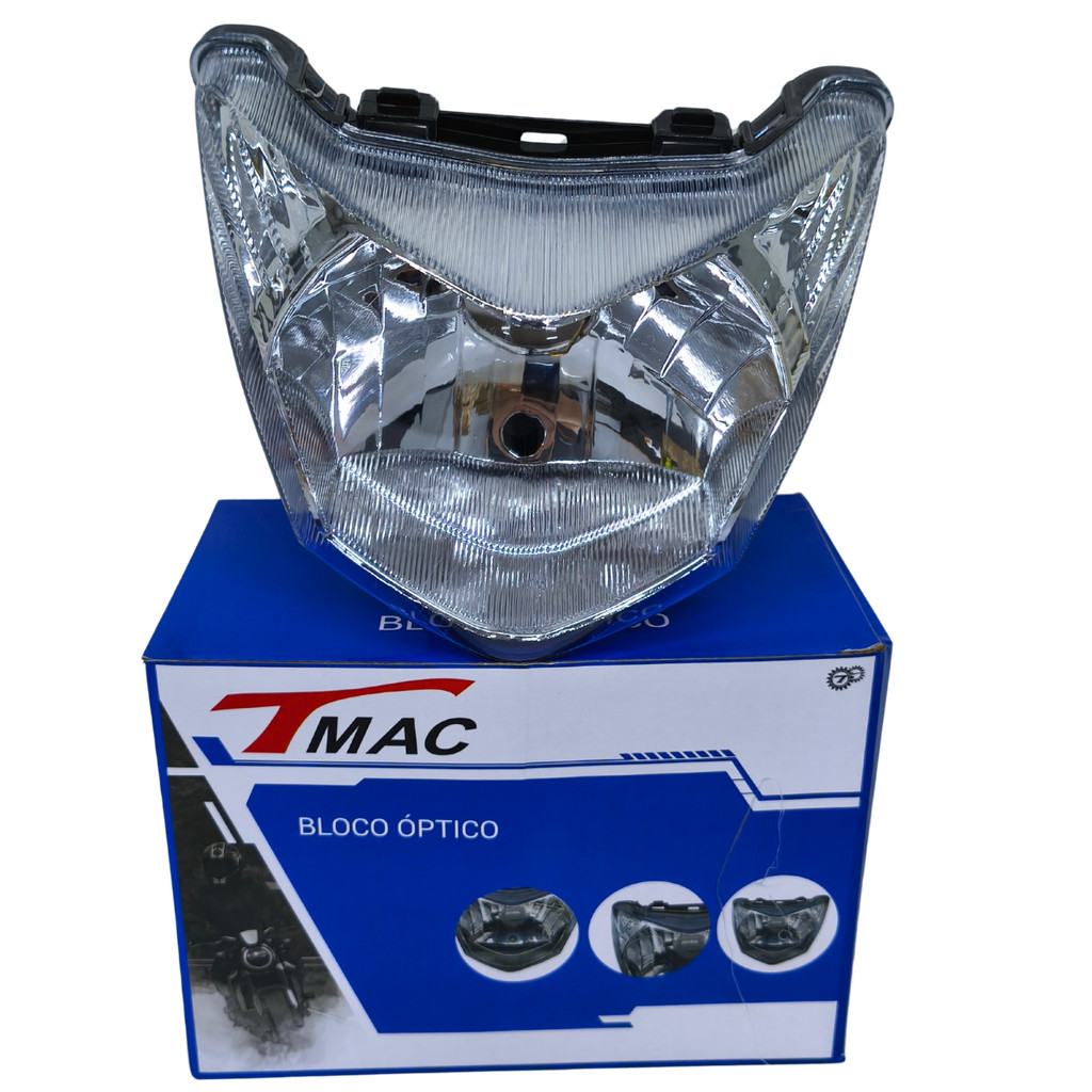 Farol bloco óptico completo moto SHINERAY XY 50-Q JET 2017 2018 2019 2020 -  modelo original