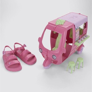 Sandália Infantil Barbie Com Sorvete Menina - Rosa em Oferta na Shopee