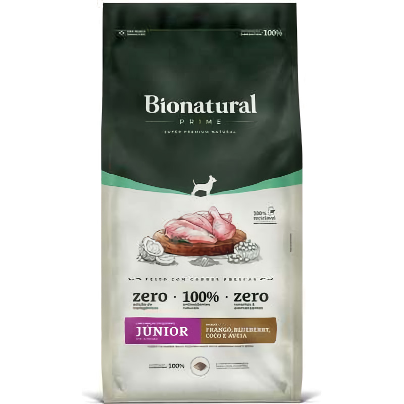 Bionatural Prime Cães Raças Peq Junior Sabor Frango 2,5kg