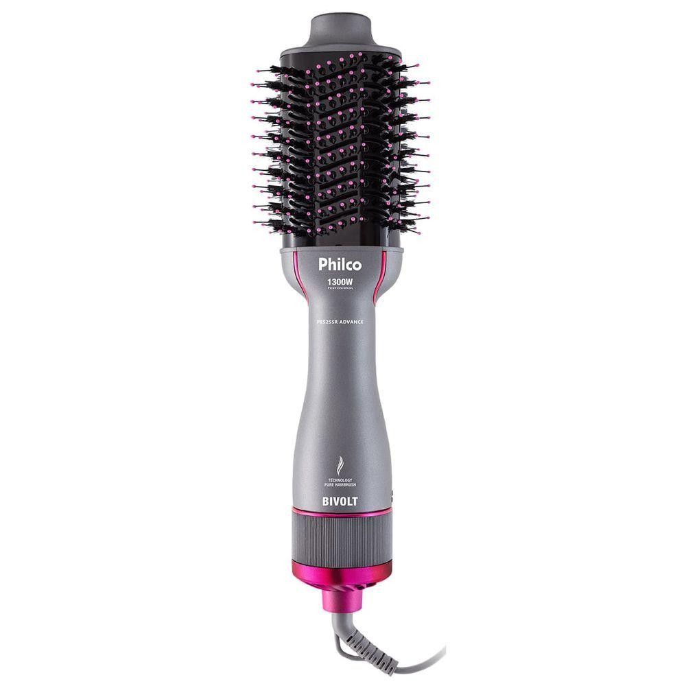 Escova Secadora Philco Advance 4 em 1 1300W Bivolt PES25SR Bivolt