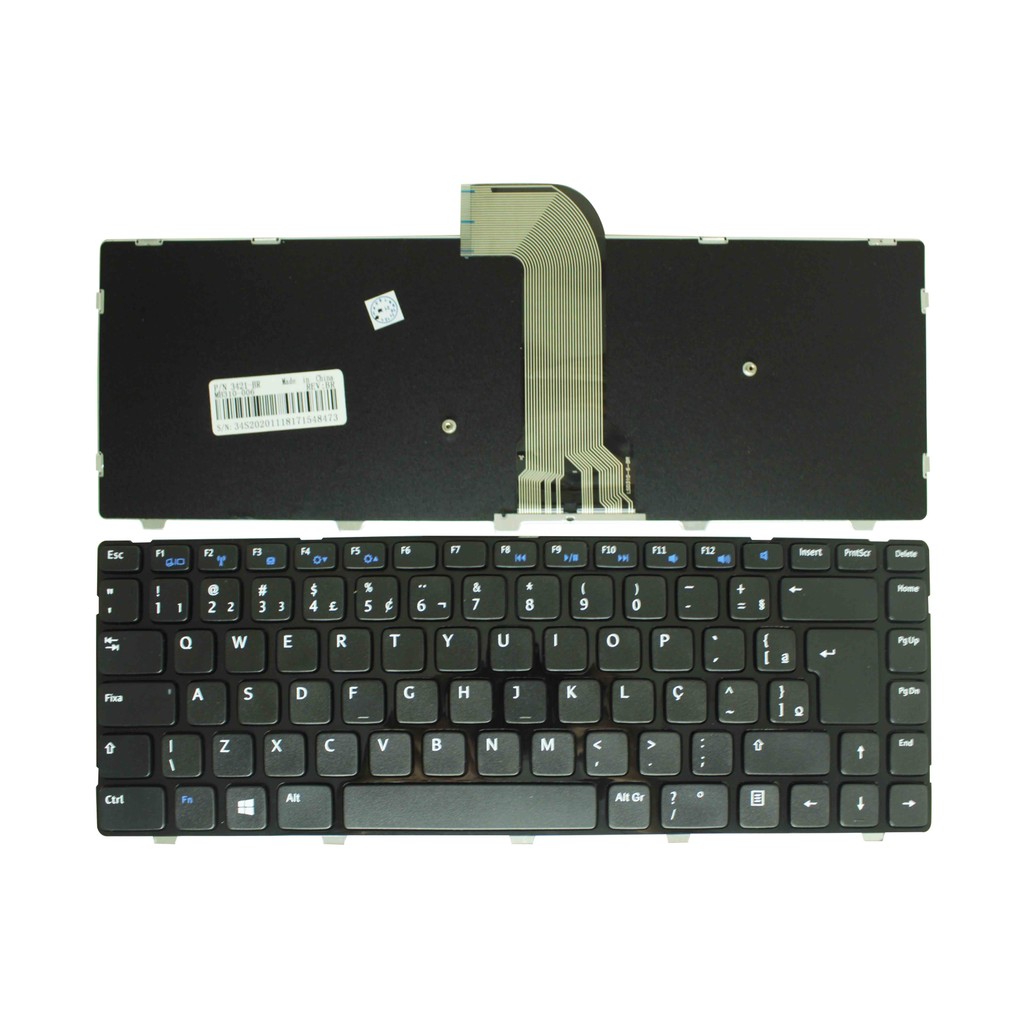 TECLADO DELL 3421/5421/2421/3437/P37G/14R-5437/2640/2620/2630